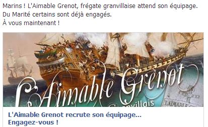 L'Aimable Grenot, un corsaire sous Louis XV  Aimabl11