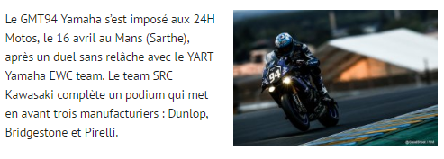 15/16 avril - 24H du Mans 2017 : victoire du GMT 94 sur Yamaha YZF R1 Captur20