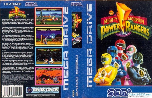 Mighty Morphin Power Rangers (Megadrive) Mighty10