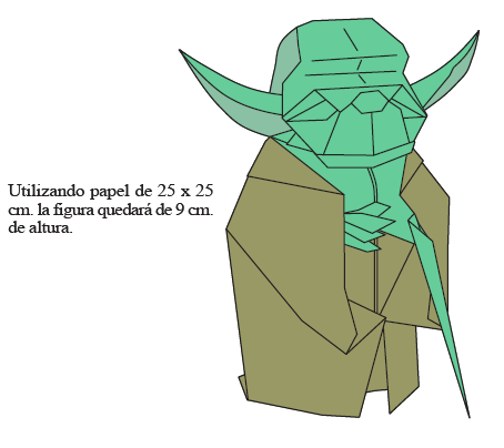 El Maestro Yoda en Origami/Papiroflexia Screen12