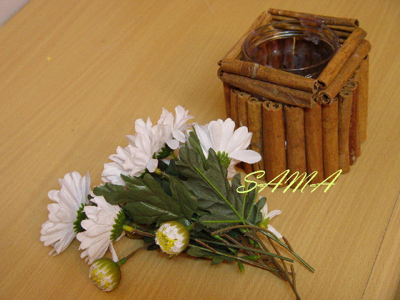 صنع مزهرية معطرة بأعواد القرفة شرح بالصور Dsc05816