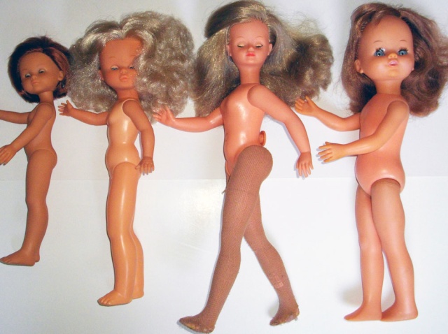 les tailles comparées de toutes les poupées  Cherie11