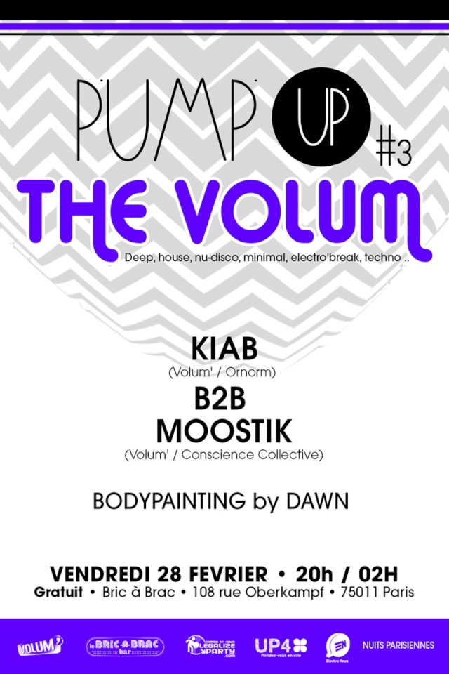 Pump Up The Volum' #3: 28/02@ Bric à Brac Pump_310