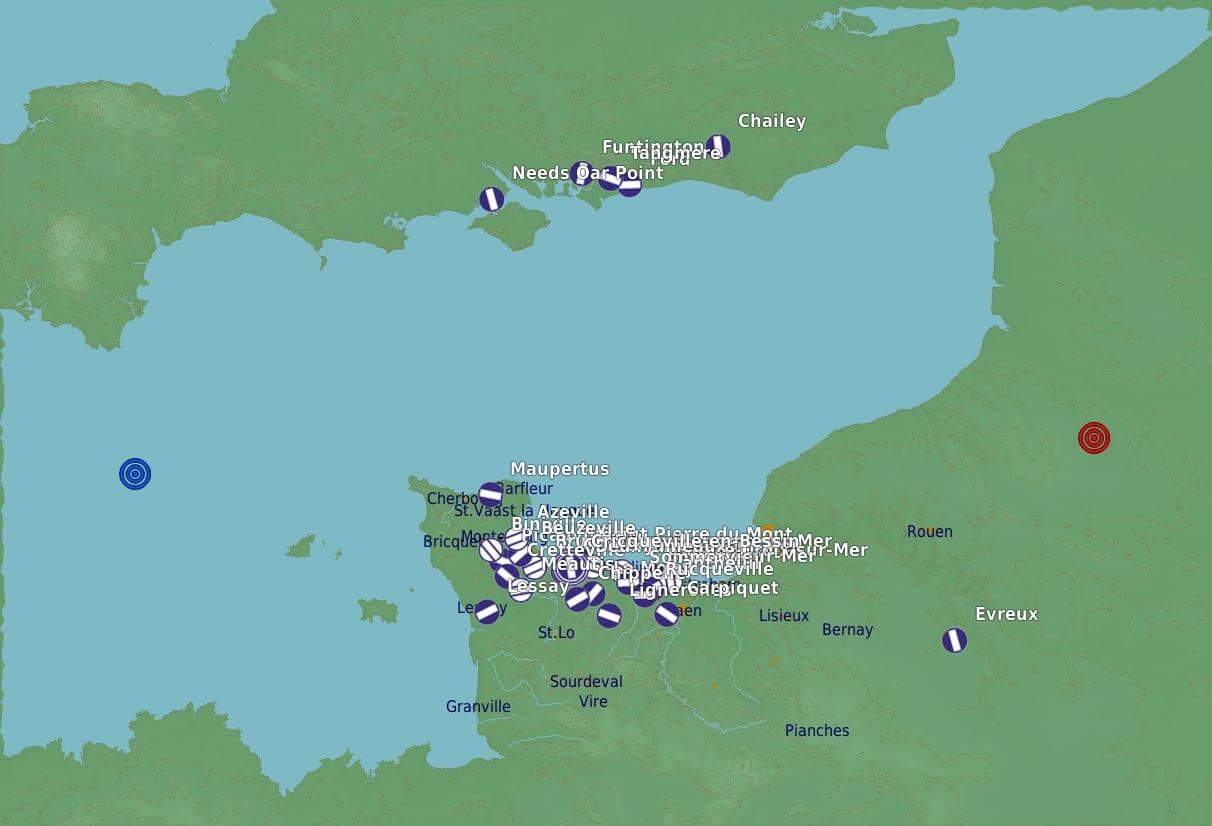 Map Normandie (Manche) 56289710