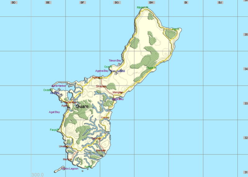 Map Mariannes Guam10