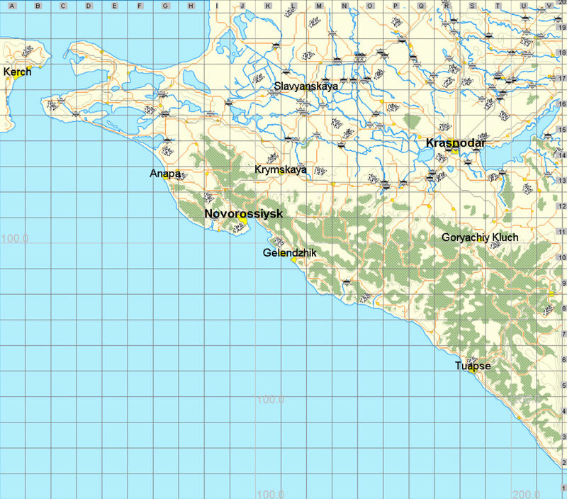 Map Mer Noire Kuban10