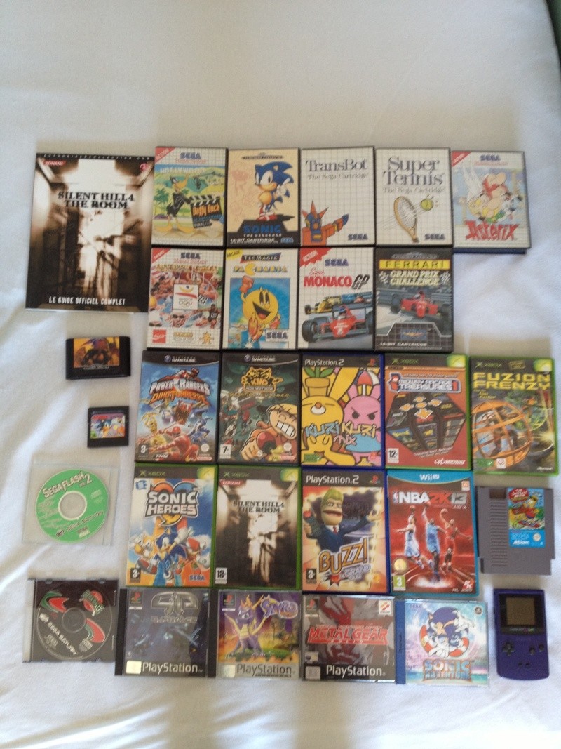 [ESTIM] Lot de Jeux video Sega, Nintendo, MS, Sony.. Photo119