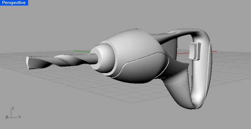 Rhino建模 + AutoCAD材質 0421