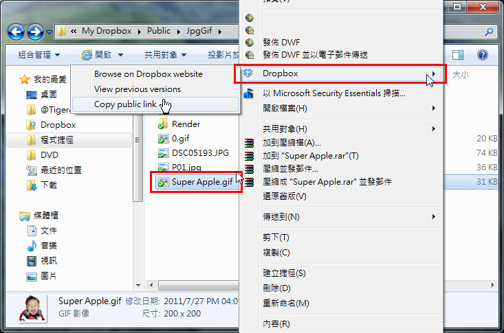 「教學」Dropbox運用:分享檔案(圖片)資料下載網址(三) - 頁 2 Dropbo37