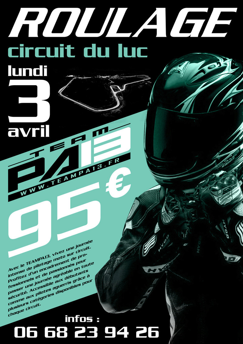 Lundi 03 Avril 2017 circuit du Luc(83) promo  forum 85.50€ Le-luc11