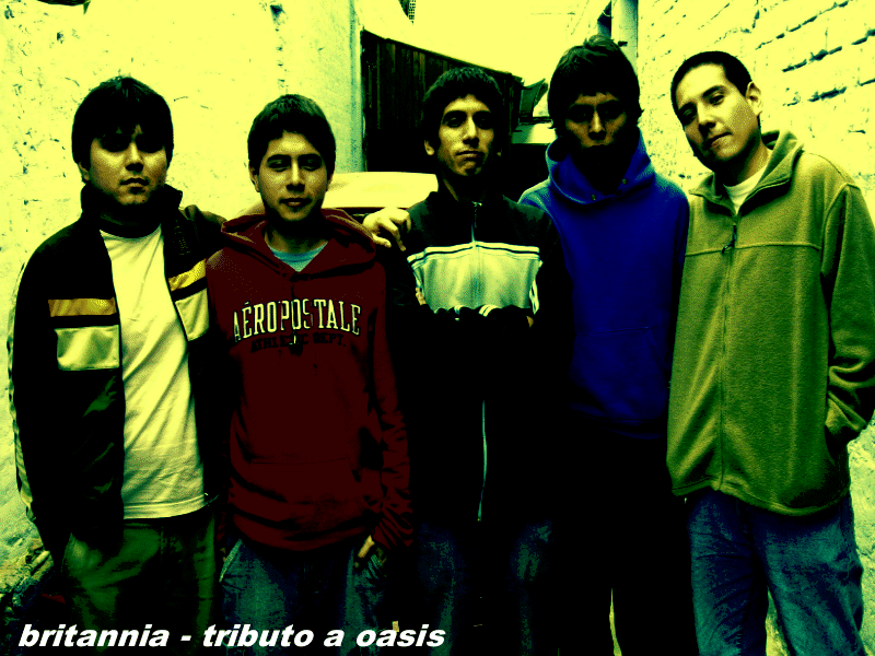 Britannia ... La banda Tributo a Oasis Britan12