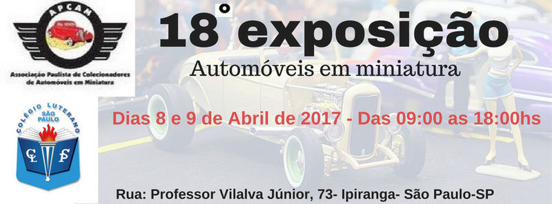 18º Exposição/Encontro de Automóveis em Miniatura 8 e 9 de Abril 2017 Miniat10