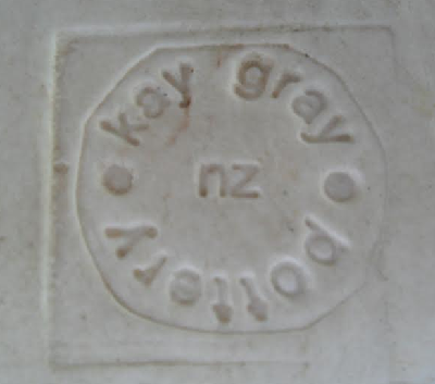 Kay Gray Pottery mark Gray_k10