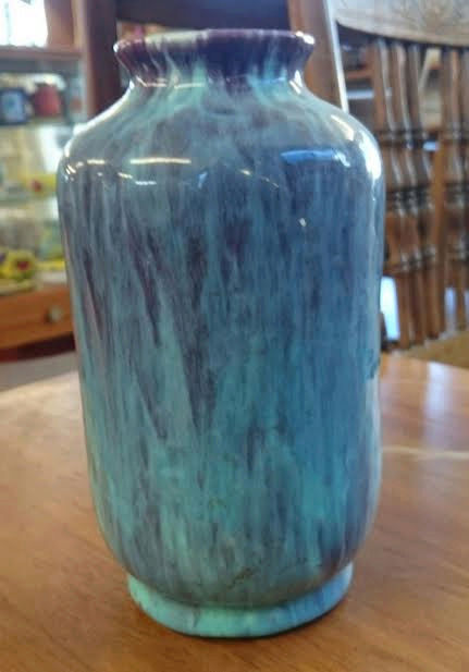 Blue Purple Glaze Vase .... is this the so called Ruskin ware? Ruskin10