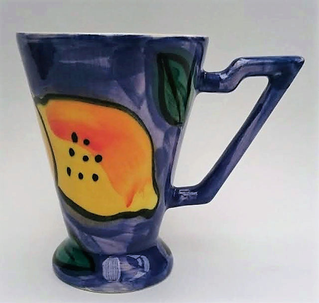 A Stage Artware Hand Crafted Lemons mug .... Stage_10