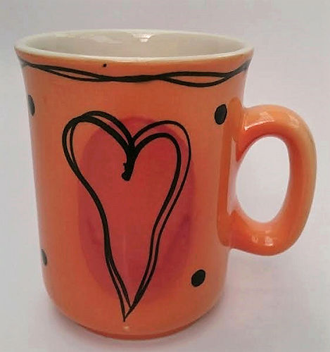 Ann Skelly Fez Orange mug Studio11