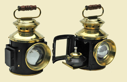 4" scale Traction Engine Lamps for sale (NOW SOLD) Front-10