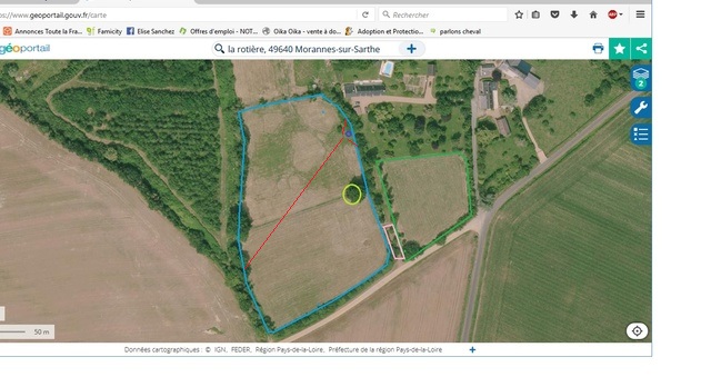 Journal des prairies 2.5 ha : photos du drone + video Parcel10