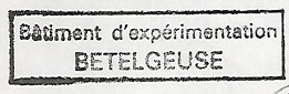 * BÉTELGEUSE (1955/1987) * 840311