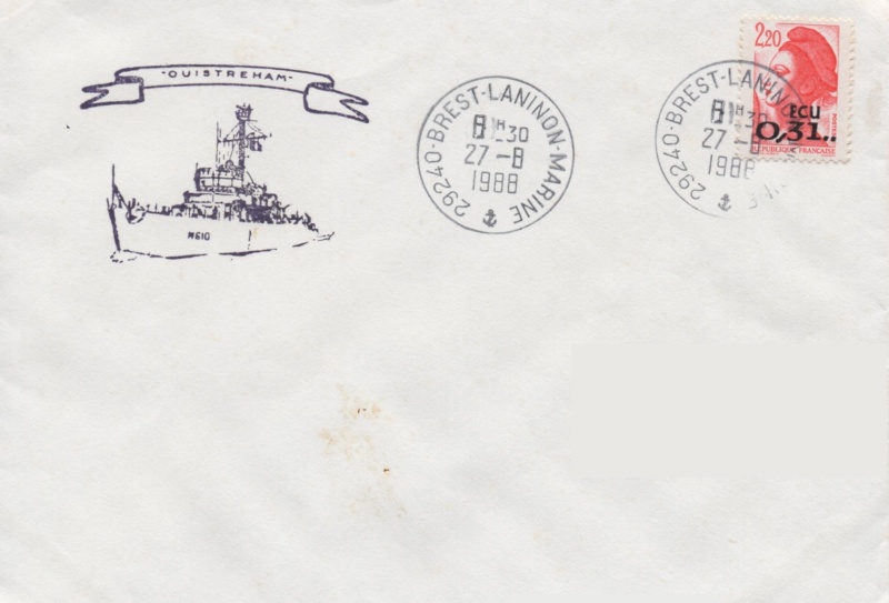 OUISTREHAM - M610 (1957-2000) : symbolique Marine (tapes, timbres, rubans, insignes, etc...) Img98410