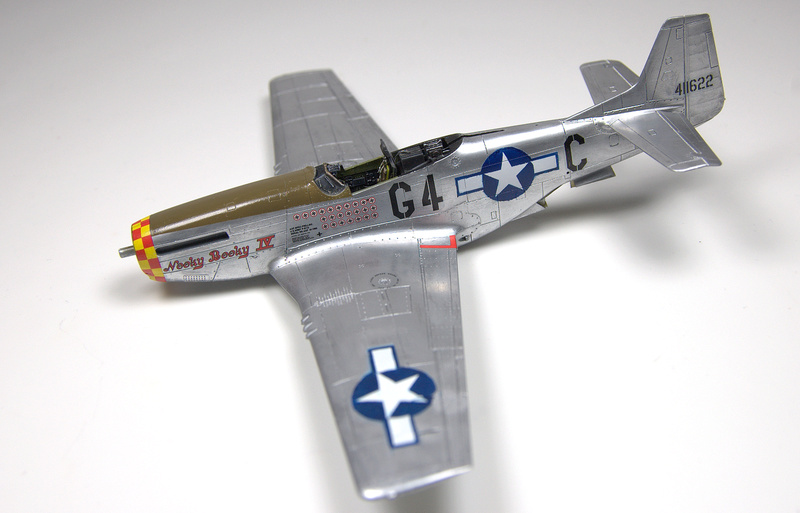 North American P-51D Mustang - Merlin's star - Tamiya - 1/72 2611