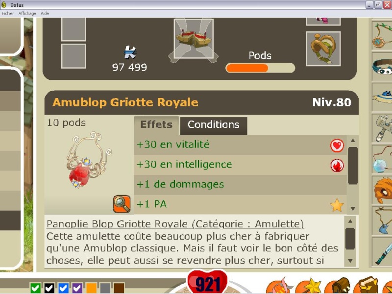 vend nomoon/amulette griotte royale Amu10