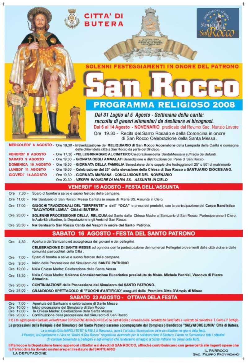 Programma Religioso dei Festeggiamenti di San Rocco 2008 Prog_r10