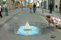 c boyutlu tebesir cizimleri - Julian Beever'dan..&#8207; Boat10