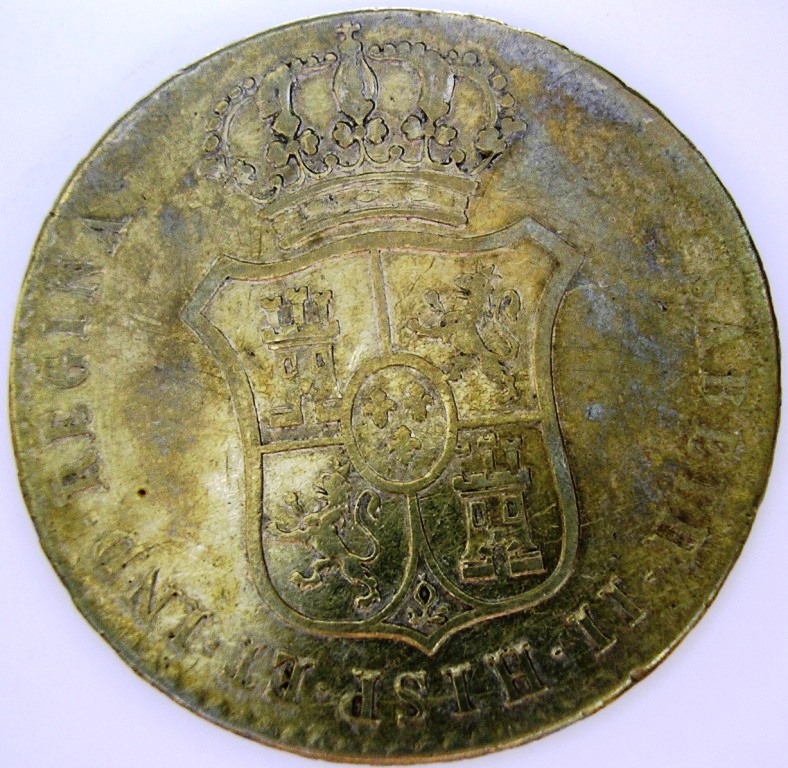 Medalla de Aclamación de Isabel II en Madrid Isabel10