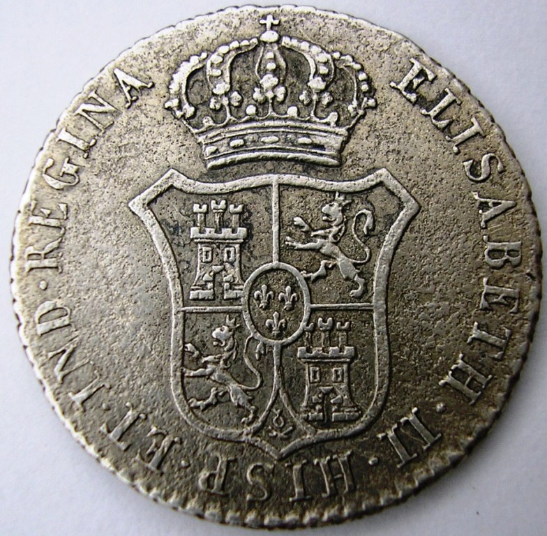 Medalla de Aclamación de Isabel II en Madrid Isabel12
