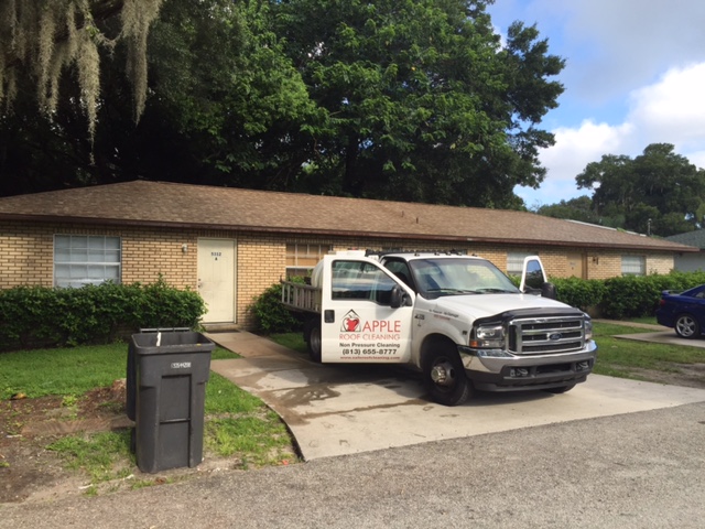 Tile Roof Cleaning In Tampa Florida Area Img_3111