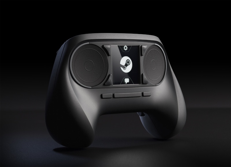 Have you seen the Steam Console's Controller? Steamc10