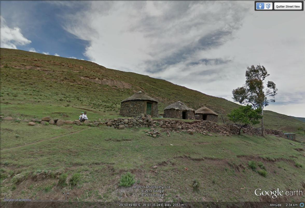 [Lesotho] - Street-view les cartes postales Street44