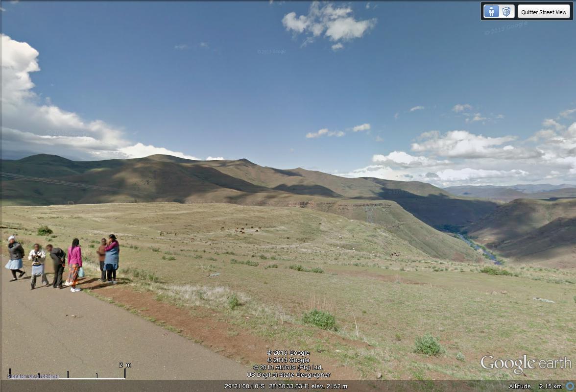 [Lesotho] - Street-view les cartes postales Stret_10