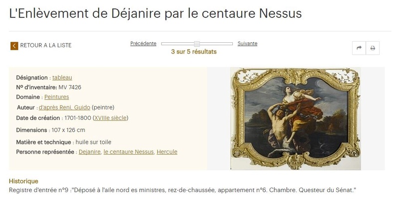 Le centaure, une créature fabuleuse à Versailles Ryni10