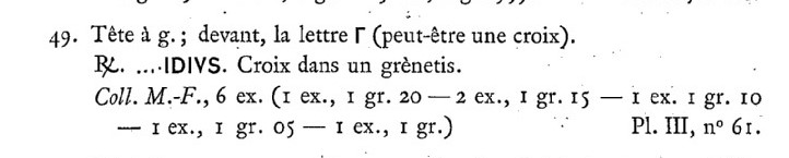 Denier Patrice Nemfidius. Catalo11