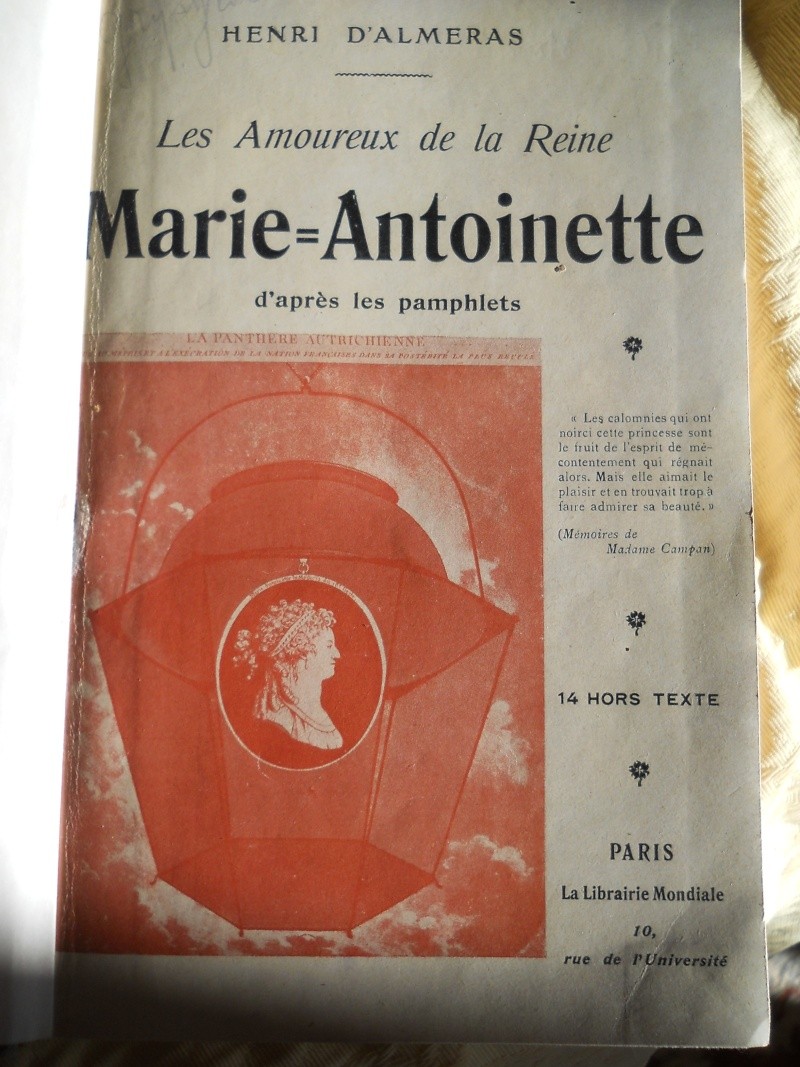 Les amoureux de la reine Marie-Antoinette Almera10