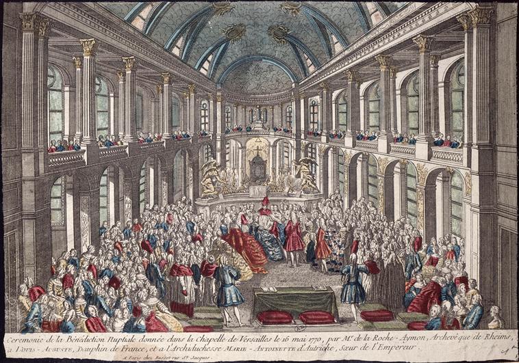Le mariage de Louis XVI et Marie-Antoinette Caramo10