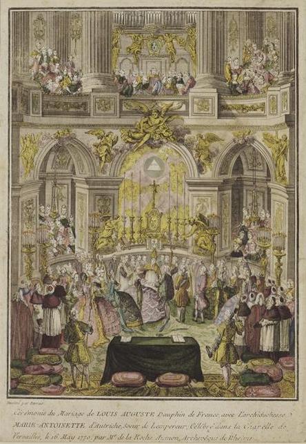 Le mariage de Louis XVI et Marie-Antoinette Caramo11