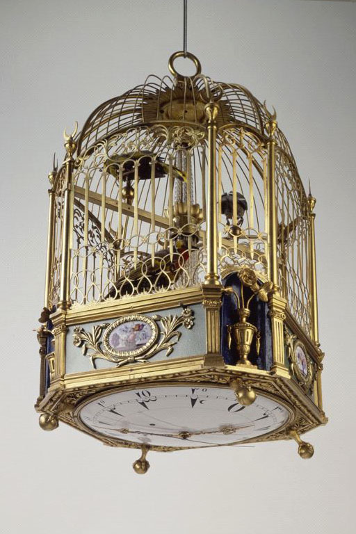 Les pendules cages et oiseaux automates du XVIIIe siècle Eeeeee12