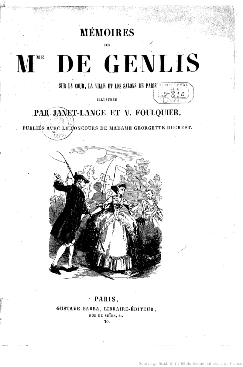 Félicité du Crest de Saint-Aubin, comtesse de Genlis, puis marquise de Sillery - Page 2 F6_hig10