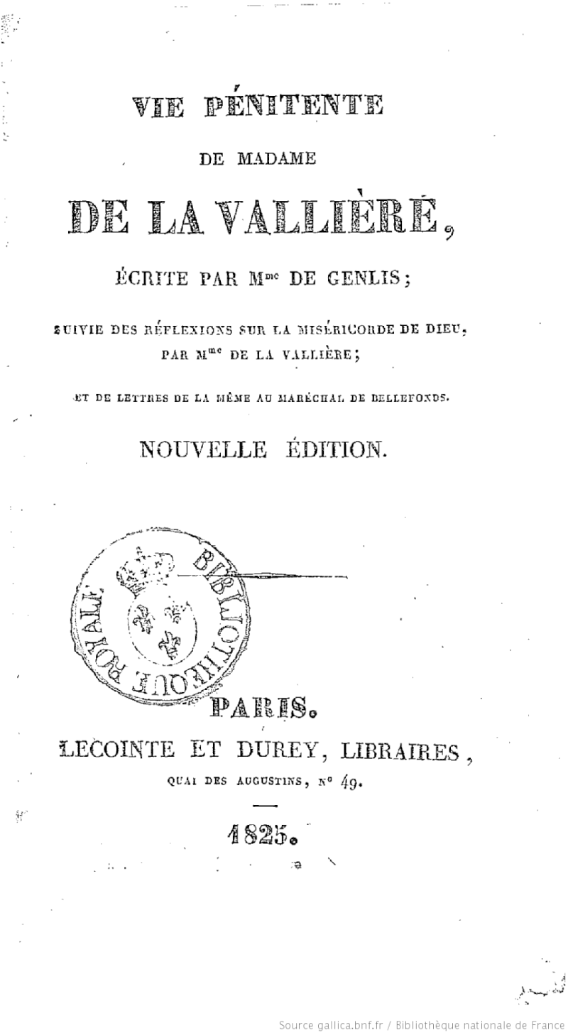 Genlis - Félicité du Crest de Saint-Aubin, comtesse de Genlis, puis marquise de Sillery - Page 2 F6_hig11