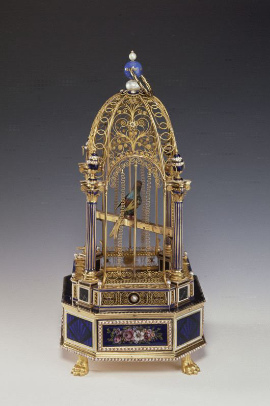 Les pendules cages et oiseaux automates du XVIIIe siècle Ffffff11