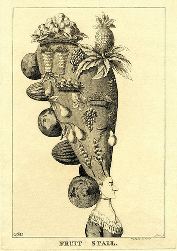 Les coiffures au XVIIIe siècle Fruit_10