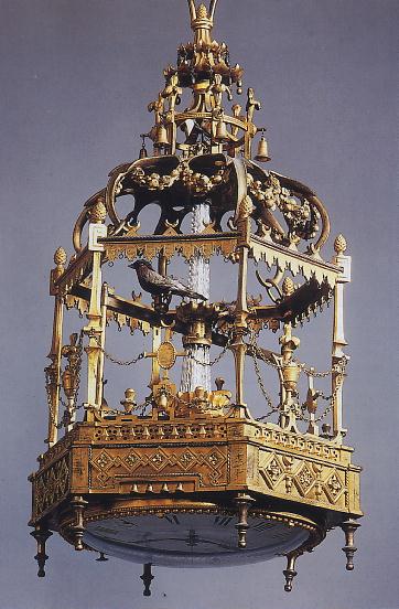 Les pendules cages et oiseaux automates du XVIIIe siècle Gggggg12
