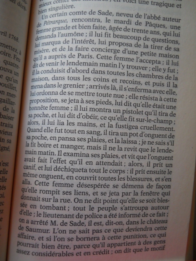 Le marquis de Sade - Page 4 Madame14