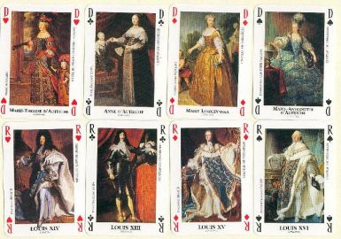 Britannie Neuf Ancien jeu de cartes pour piquet 18e 1780 