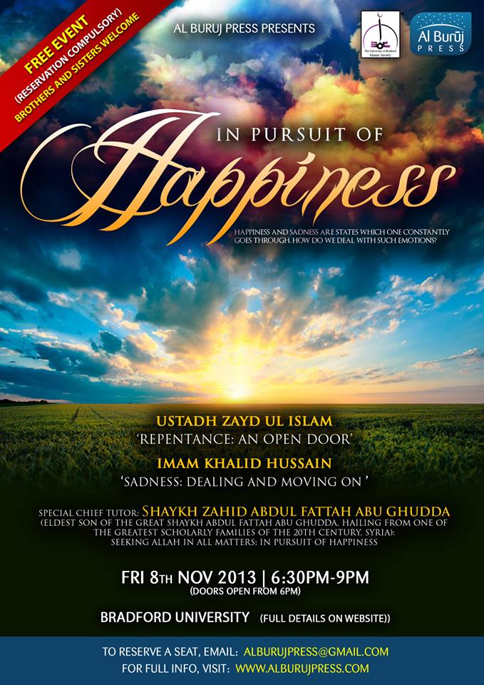 In Pursuit of Happiness: FREE Conference with SPECIAL Guest: Bradford In_pur10