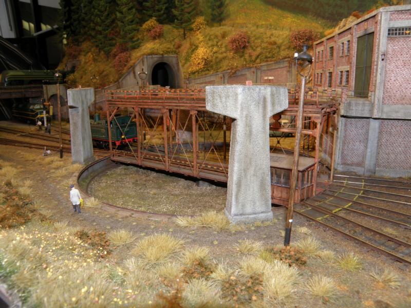 Eisenbahnanlage auf einer Ausstellung in Lahnstein 00511