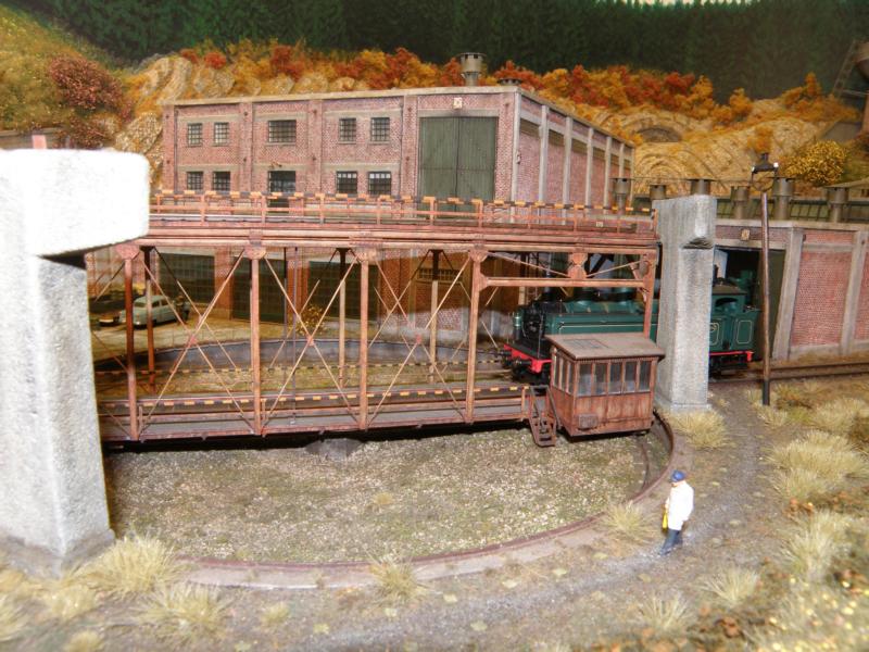 Eisenbahnanlage auf einer Ausstellung in Lahnstein 00711